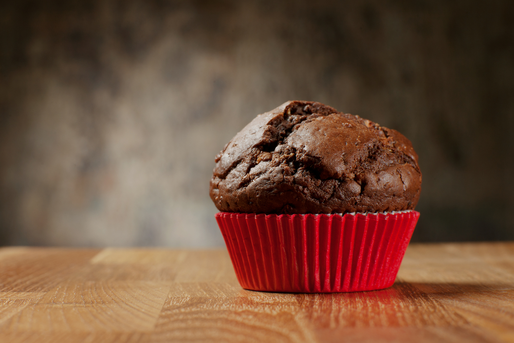 čokoládové muffiny